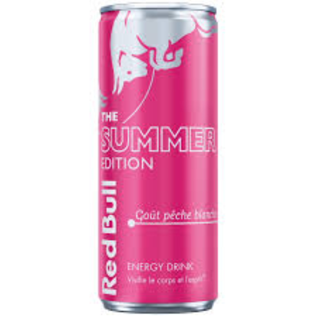 REDBULL SUMMER EDITION WHITE PEACH 250ML